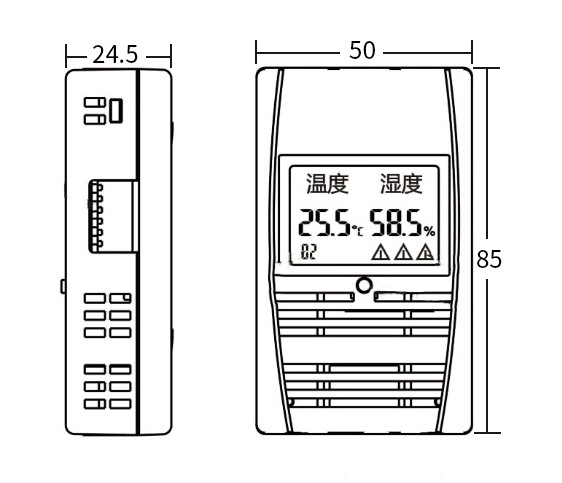 SPD-HT485_D機(jī)架溫濕度傳感器，機(jī)架溫濕度傳感器